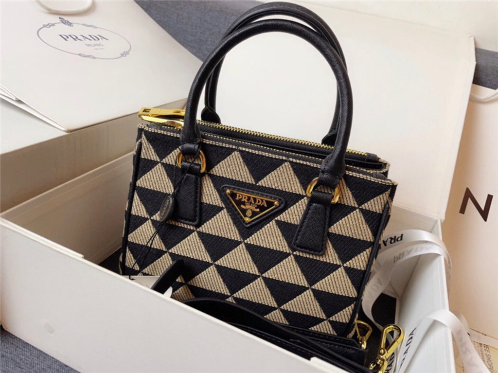 Prada Jacquard Saffiano