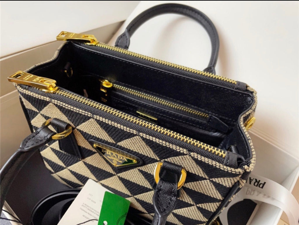 Prada Jacquard Saffiano